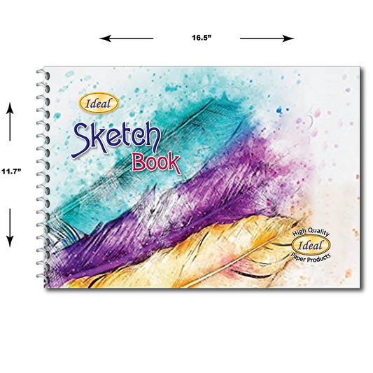 A3 Painting Sketchbook 250 GSM 20 Sheets Spiral Bound